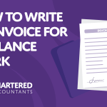 How to Write an Invoice for Freelance Work - Header