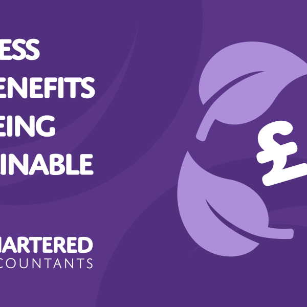Business tax benefits for being sustainable