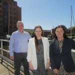 The Board of Directors, pictured at the Hull Marina