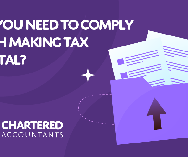 A purple background with white text reading 'Do You Need to Comply With Making Tax Digital?'